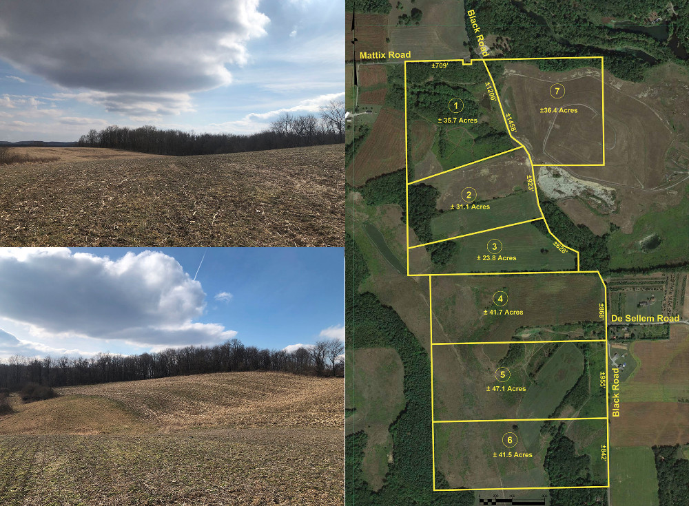 257 Acres Center Twp. Columbiana Co. Offered In 7 Parcels Lisbon