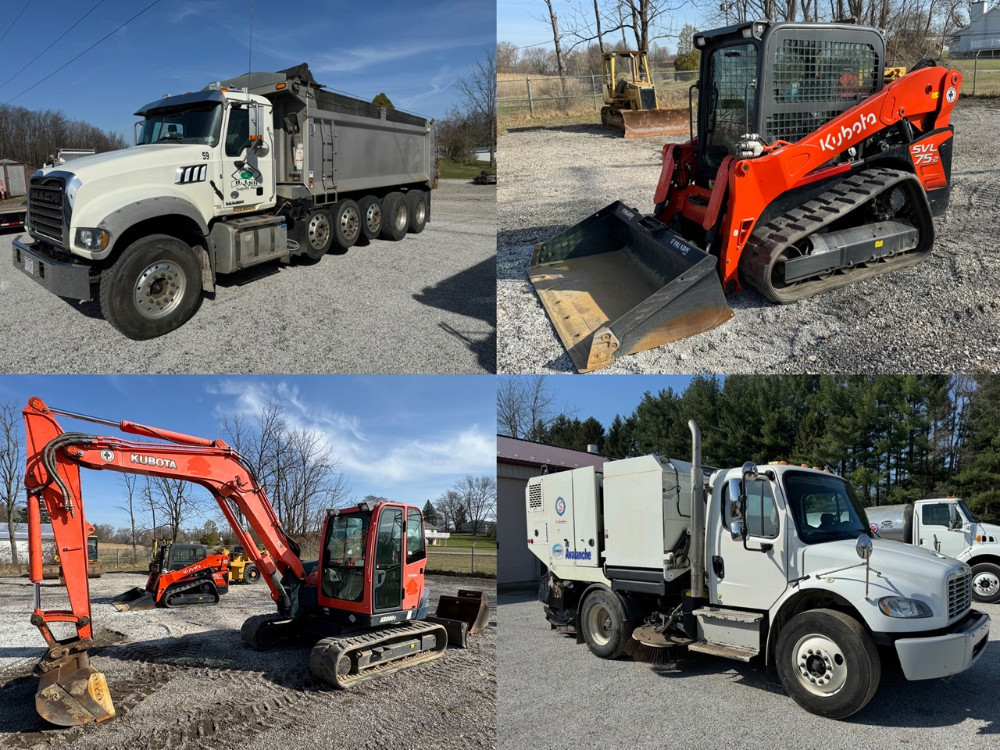 Public Auction Sale: Quality Excavating & Paving Equipment - Mogadore, OH